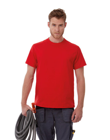 B &amp; C Perfect Pro Workwear T-Shirt, White, 2XL bedrucken, Art.-Nr. 126420007