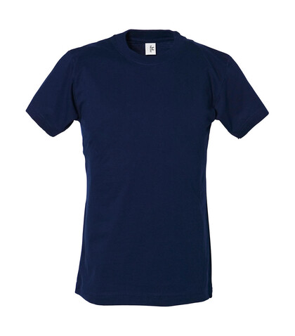 Tee Jays Junior Power Tee, Navy, 4/6 (110-120cm) bedrucken, Art.-Nr. 128542003