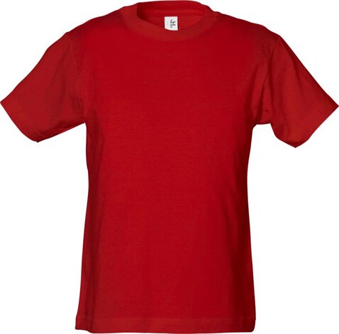 Tee Jays Junior Power Tee, Red, 12/14 (150-160) bedrucken, Art.-Nr. 128544005
