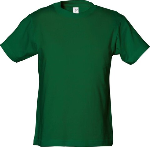 Tee Jays Junior Power Tee, Forest Green, 8/10 (130-140) bedrucken, Art.-Nr. 128545434