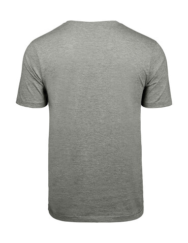 Tee Jays Luxury V-Neck Tee, Heather Grey, 3XL bedrucken, Art.-Nr. 129541238