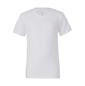 Bella Youth Jersey Short Sleeve Tee, White, L bedrucken, Art.-Nr. 158060005 Bella Youth Jersey Short Sleeve Tee, White, L bedrucken, Art.-Nr. 158060005