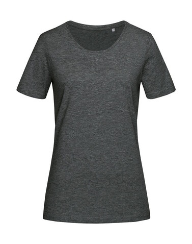 Stedman LUX for women, Dark Grey Heather, S bedrucken, Art.-Nr. 163051103