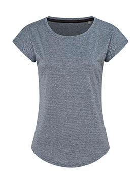 Stedman Recycled Sports-T Move Women, Denim Heather, S bedrucken, Art.-Nr. 175053203