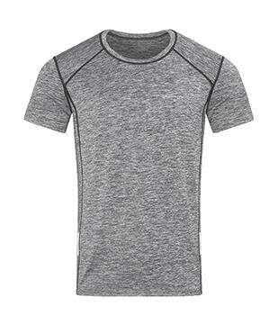 Stedman Recycled Sports-T Reflect Men, Grey Heather, XL bedrucken, Art.-Nr. 176051236