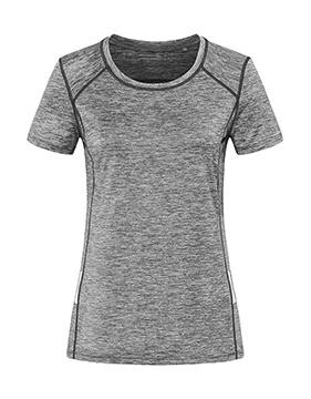 Stedman Recycled Sports-T Reflect Women, Grey Heather, M bedrucken, Art.-Nr. 177051234