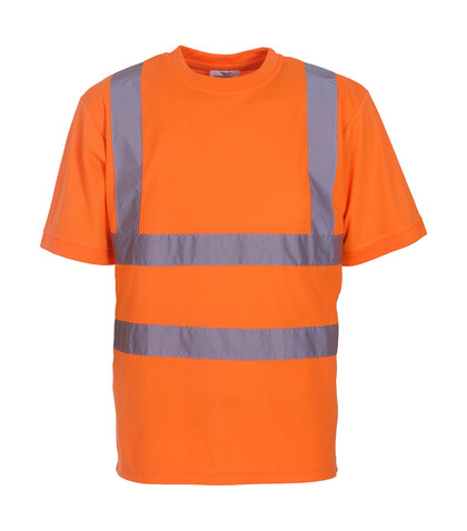 Yoko Fluo T-Shirt, Fluo Orange, S bedrucken, Art.-Nr. 177774051