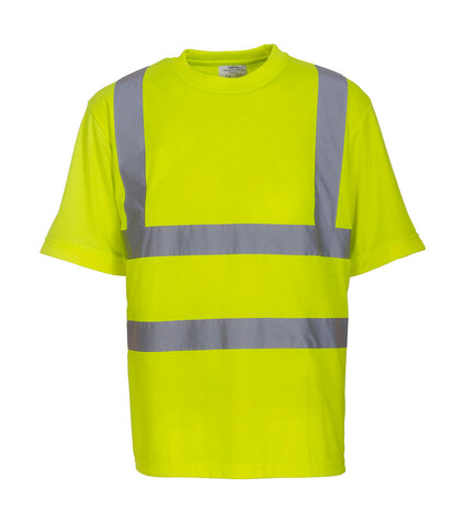 Yoko Fluo T-Shirt, Fluo Yellow, XL bedrucken, Art.-Nr. 177776054