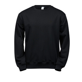 Tee Jays Power Sweatshirt, Black, XS bedrucken, Art.-Nr. 200541010