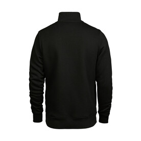 Tee Jays Half Zip Sweatshirt, Black, S bedrucken, Art.-Nr. 201541013