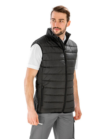 Result Promo Padded Bodywarmer, Black, XS bedrucken, Art.-Nr. 207331012