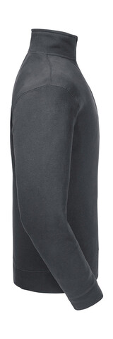 Russell Europe Authentic 1/4 Zip Sweat, Black, XL bedrucken, Art.-Nr. 211001016