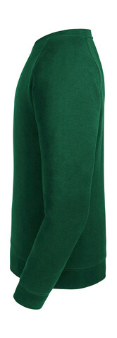 Russell Europe Kids` Authentic Raglan Sweat, Bottle Green, M (116/5-6) bedrucken, Art.-Nr. 214005404