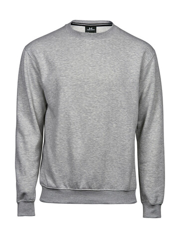 Tee Jays Heavy Sweat, Heather Grey, 4XL bedrucken, Art.-Nr. 215541238