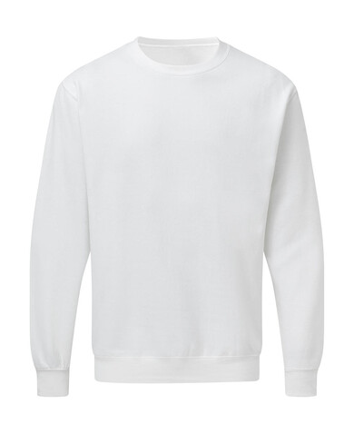 SG Crew Neck Sweatshirt Men, White, 5XL bedrucken, Art.-Nr. 216520000