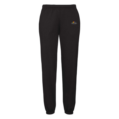 Fruit of the Loom Vintage Jog Pant Classic Small Logo Print, Black, 2XL bedrucken, Art.-Nr. 221011017