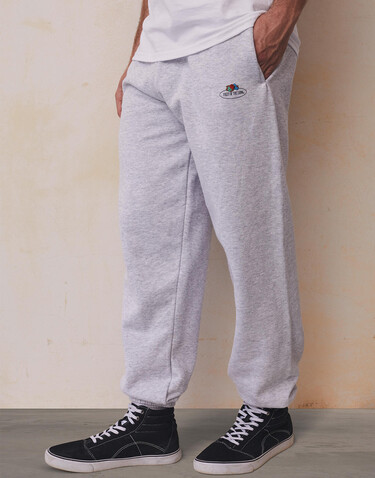 Fruit of the Loom Vintage Jog Pant Classic Small Logo Print, Black, S bedrucken, Art.-Nr. 221011013