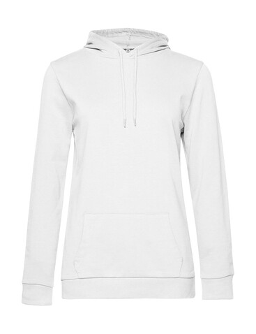 B &amp; C #Hoodie /women French Terry, White, XS bedrucken, Art.-Nr. 227420002