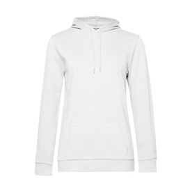 B &amp;amp; C #Hoodie /women French Terry, White, XS bedrucken, Art.-Nr. 227420002