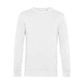 B &amp;amp; C Organic Inspire Crew Neck, White, XS bedrucken, Art.-Nr. 228420002