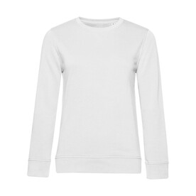 B &amp;amp; C Organic Inspire Crew Neck /women, White, XS bedrucken, Art.-Nr. 229420002