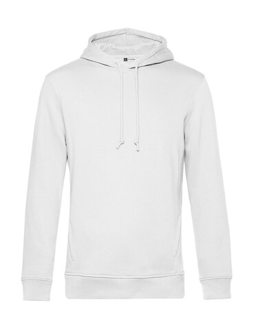 B &amp; C Organic Inspire Hooded, White, XS bedrucken, Art.-Nr. 230420002