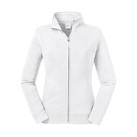 Russell Europe Ladies` Authentic Sweat Jacket, White, XS bedrucken, Art.-Nr. 234000002