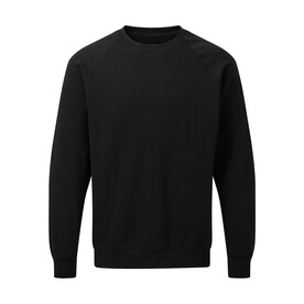 SG Raglan Sweatshirt Men, Black, S bedrucken, Art.-Nr. 237521013