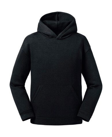 Russell Europe Kids` Authentic Hooded Sweat, Black, S (104/3-4) bedrucken, Art.-Nr. 239001013