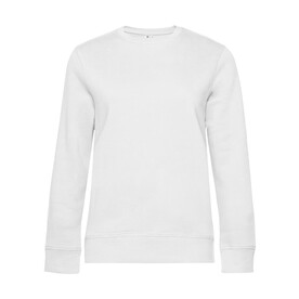 B &amp;amp; C QUEEN Crew Neck, White, XS bedrucken, Art.-Nr. 243420002