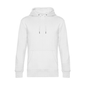 B &amp;amp; C KING Hooded, White, XS bedrucken, Art.-Nr. 244420002