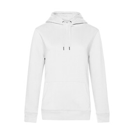 B &amp;amp; C QUEEN Hooded, White, XS bedrucken, Art.-Nr. 245420002