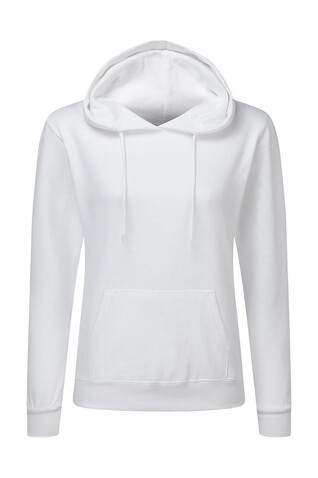 SG Hooded Sweatshirt Women, White, XS bedrucken, Art.-Nr. 249520002