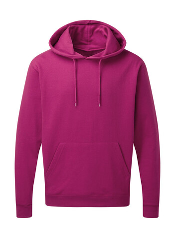 SG Hooded Sweatshirt Men, Dark Pink, S bedrucken, Art.-Nr. 276524233