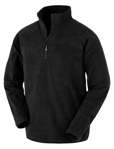 Result Recycled Microfleece Top, Black, XL bedrucken, Art.-Nr. 280331016