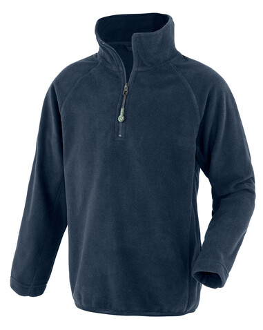 Result Junior Recycled Microfleece Top, Navy, S (6-8) bedrucken, Art.-Nr. 281332003