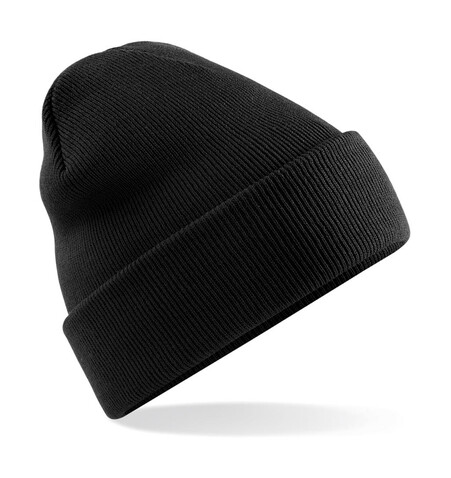 Beechfield Original Cuffed Beanie, Black, One Size bedrucken, Art.-Nr. 308691010