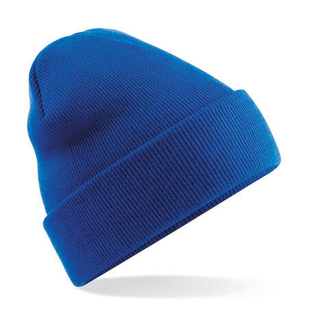 Beechfield Original Cuffed Beanie, Bright Royal, One Size bedrucken, Art.-Nr. 308693060