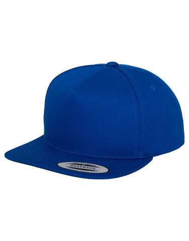 Yupoong Classic 5 Panel Snapback, Black/Black, One Size bedrucken, Art.-Nr. 312731510