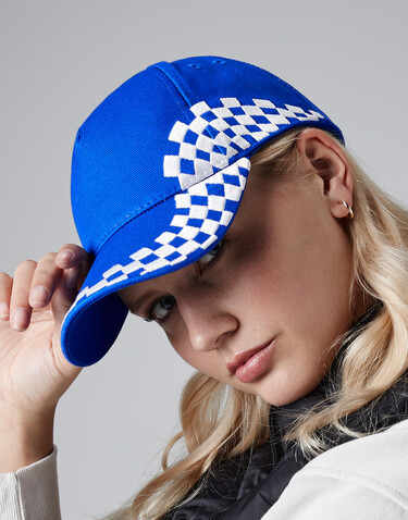 Beechfield Grand Prix Cap, Bright Royal, One Size bedrucken, Art.-Nr. 316693060