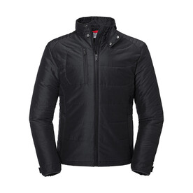 Russell Europe Men`s Cross Jacket, Black, S bedrucken, Art.-Nr. 419001013