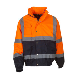 Yoko Fluo 2-Tone Bomber Jacket, Fluo Orange/Navy, S bedrucken, Art.-Nr. 482774523 Yoko Fluo 2-Tone Bomber Jacket, Fluo Orange/Navy, S bedrucken, Art.-Nr. 482774523