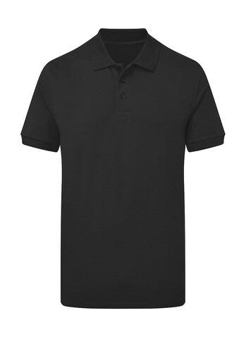 SG Signature Tagless Polo Stretch Men, Dark Black, XL bedrucken, Art.-Nr. 511521046