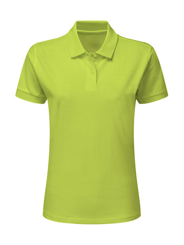 SG Cotton Polo Women, Lime, S bedrucken, Art.-Nr. 513525213