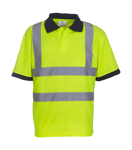 Yoko Fluo Polo, Fluo Yellow, S bedrucken, Art.-Nr. 577776051