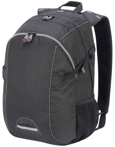 Shugon Liverpool Stylish Backpack, Black, One Size bedrucken, Art.-Nr. 653381010