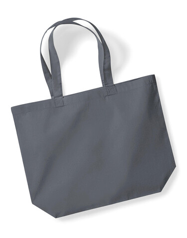 Westford Mill Organic Premium Cotton Maxi Tote, Natural, One Size bedrucken, Art.-Nr. 683280080
