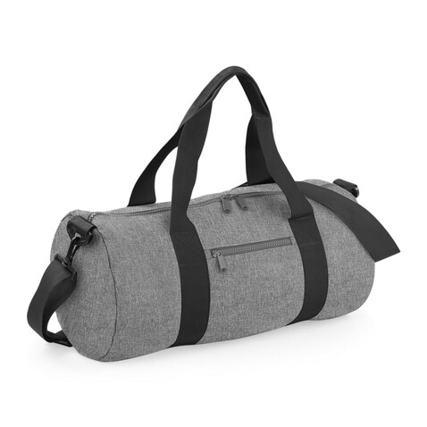 Bag Base Original Barrel Bag, Black/Grey, One Size bedrucken, Art.-Nr. 692291510