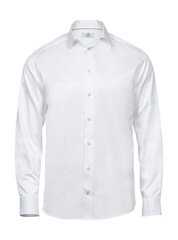 Tee Jays Luxury Shirt Comfort Fit, White, S bedrucken, Art.-Nr. 700540003