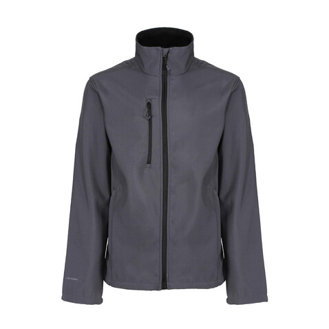 Regatta Honestly Made Recycled Softshell Jacket, Seal Grey, 3XL bedrucken, Art.-Nr. 893171298